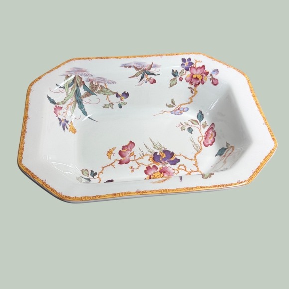 Wedgwood Other - Wedgwood Devon Rose Georgetown Collection Rectangular Vintage Serving Bowl 9.5"